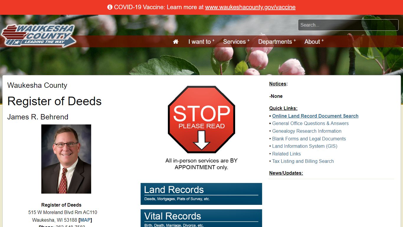 Waukesha County - Register of Deeds